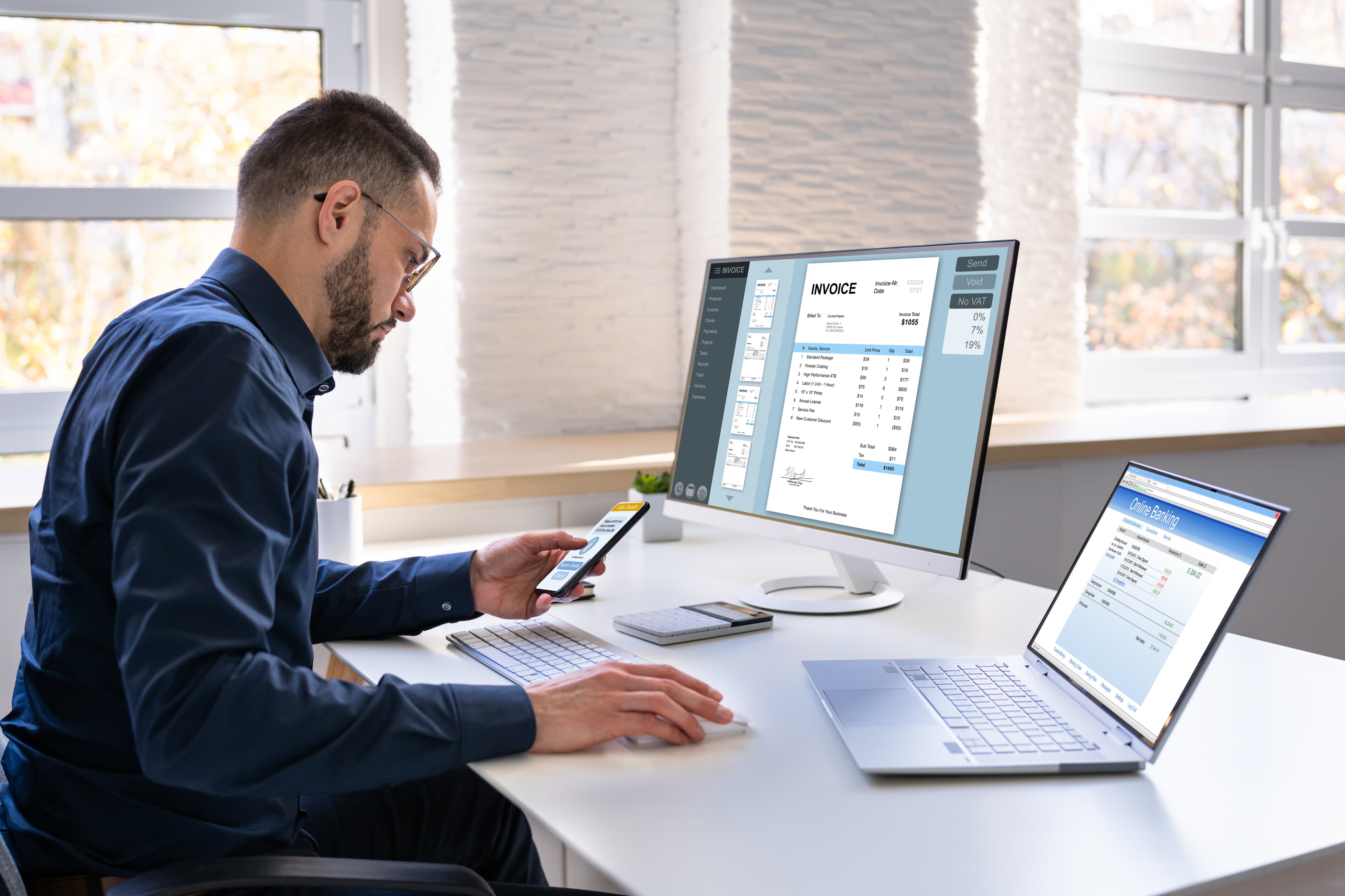 Real-Time Invoice Tracking